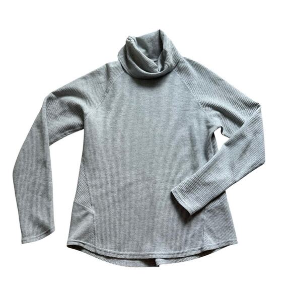 Kühl Women’s Petra waffle knit Turtleneck gray size medium - Picture 1 of 9